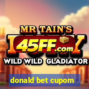 donald bet cupom